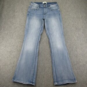 Telepatia Womens Bootcut Jean Size 9/29 (Measures‎ 29x31) Light Wash Stretch